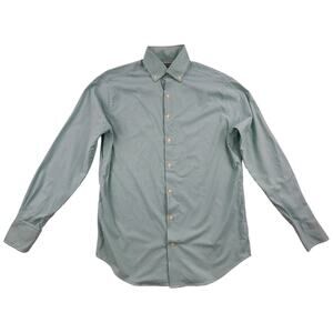 Peter Millar Summer Comfort button up down gingham long sleeve shirt,size Medium